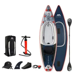 Aqua Marina Conjunto de Kayak Inflable Cascade All-Around 11´2´´