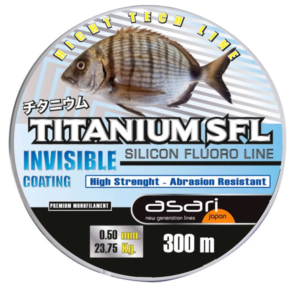 Asari Fluorocarbono Titanium SFL 300 m