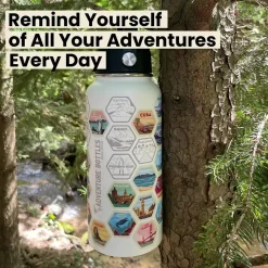 Awesome Maps Botella térmica Adventure world 1l
