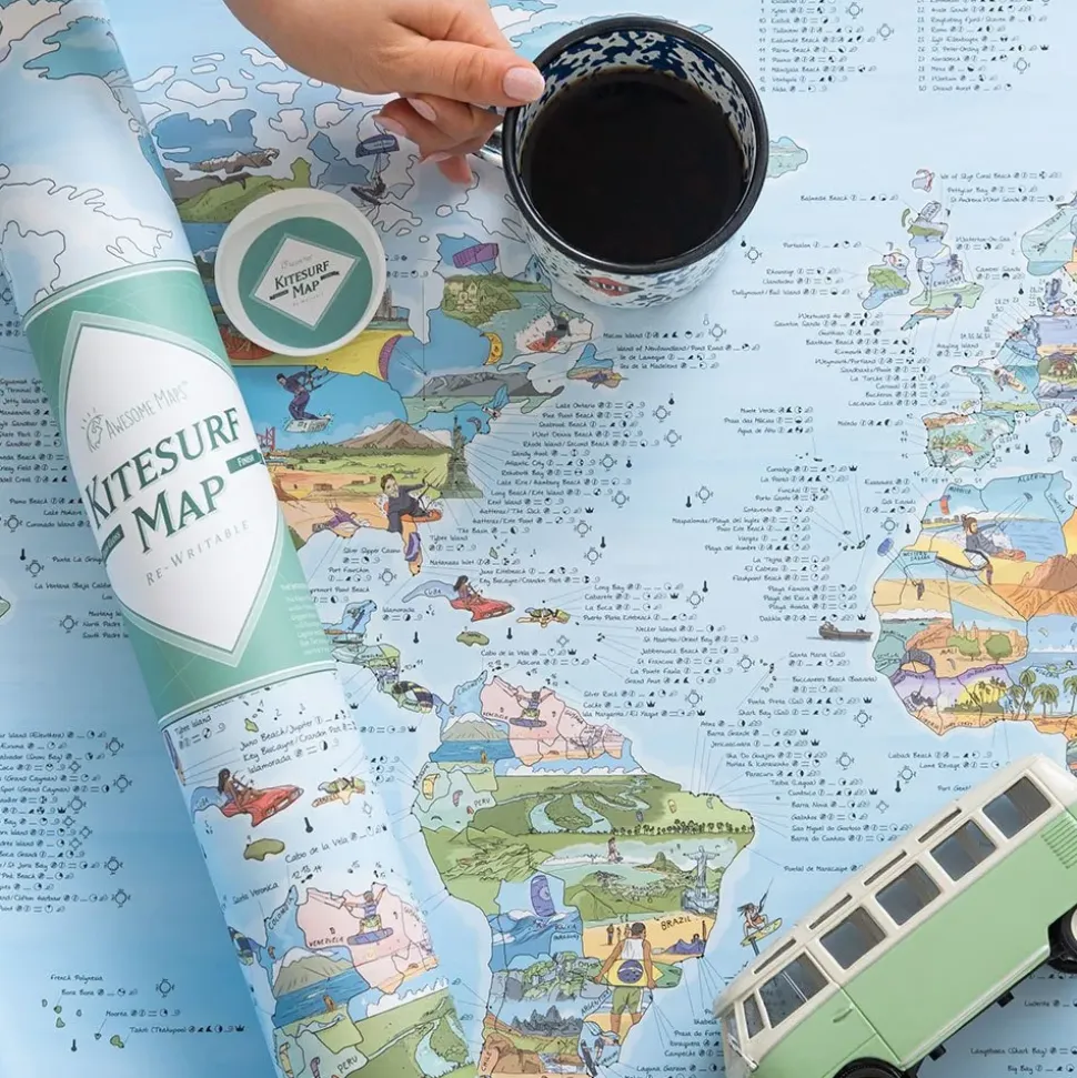 Awesome Maps Mapa Kitesurf Best ing Spots In The World