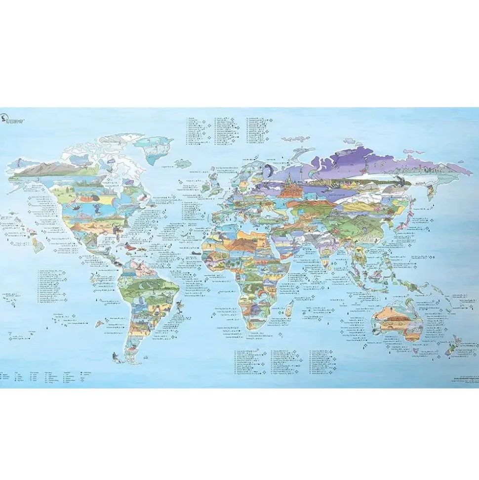 Awesome Maps Mapa Kitesurf Best ing Spots In The World