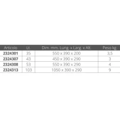 Can-sb Tanque de aguas residuales 43L