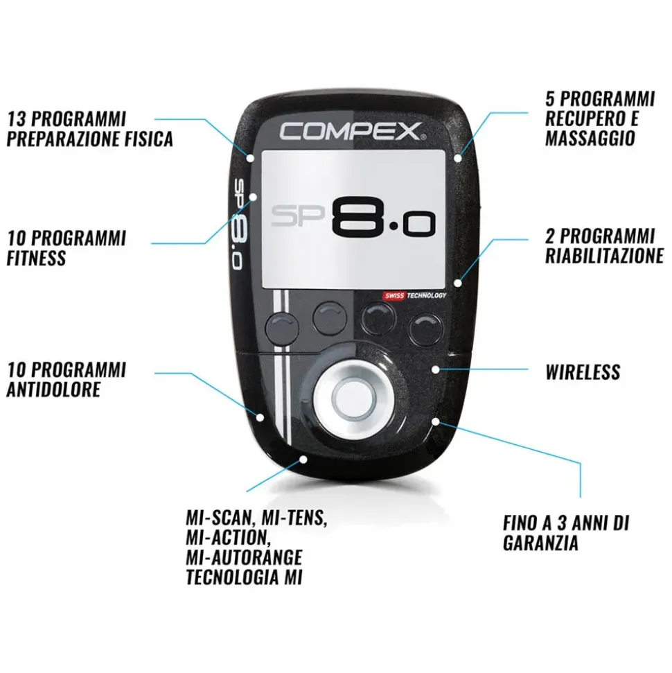 Compex Electroestimulador SP 8.0