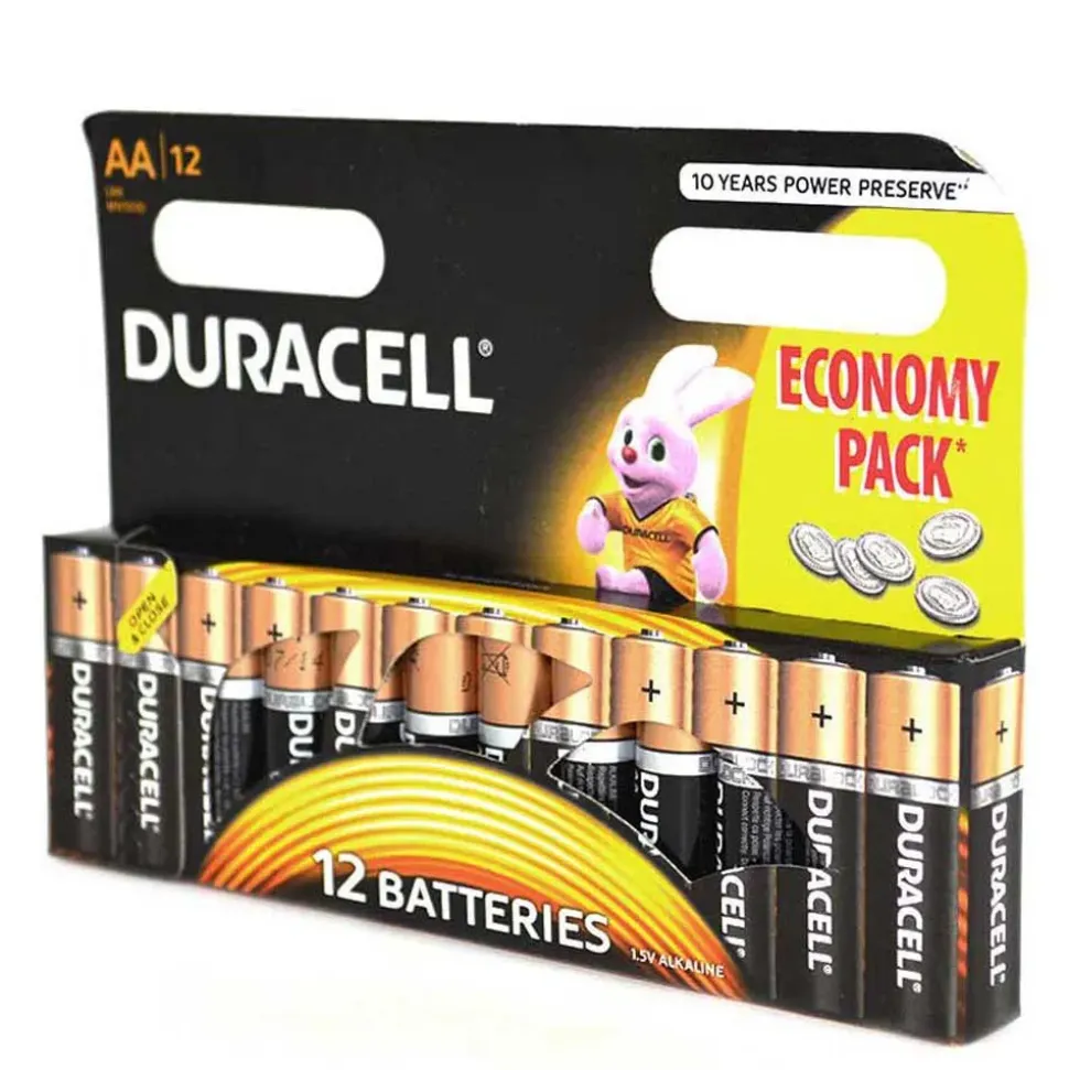 Duracell Pila alcalina AA 81267246 12 unidades