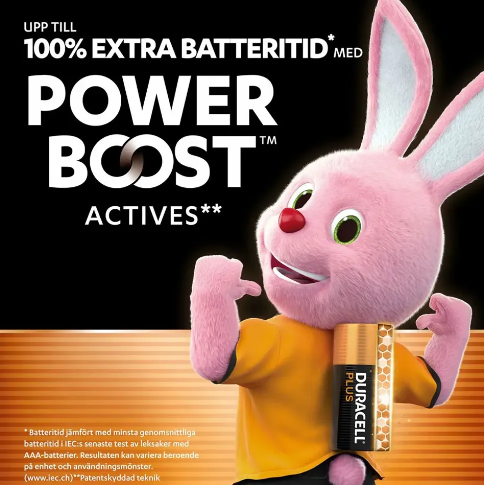 Duracell Pilas alcalinas AAA Plus Power Boost DPBLR3B12 1.5V 12 unidades