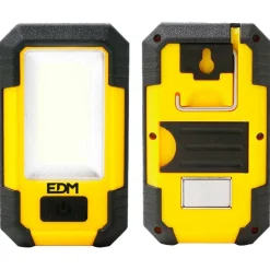Edm Linterna COB con gancho e imán 8W 900 Lumens