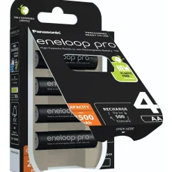 Eneloop Pila recargable BK-3HCDE/4BE 2500mAh 4 unidades
