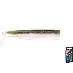 Fiiish Reemplazo vinilo Black Minnow 2g 70 mm 4 unidades