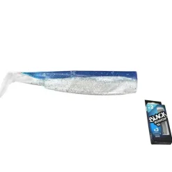 Fiiish Reemplazo vinilo Black Minnow 4g 90 mm 3 unidades