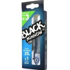 Fiiish Vinilo Black Minnow Combo Offshore 25g 120 mm