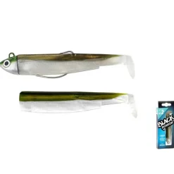 Fiiish Vinilo Black Minnow Combo Search 8g 90 mm
