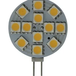 Goldenship Bombilla LED G4 12 SMD 5050 Horizontal 12V 2.2W