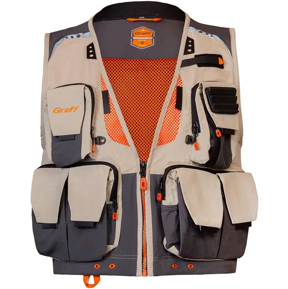 Graff Chaleco de pesca Fishing B-1