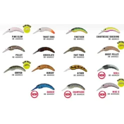 Herakles Crankbait Moth Sinking 2.4g 37 mm
