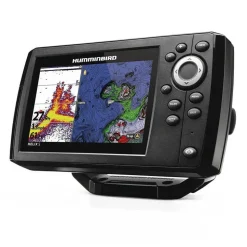 Humminbird Plotter con transductor y cartografía Helix 5 Chirp GPS G3 5´´