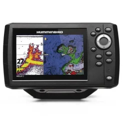 Humminbird Plotter con transductor y cartografía Helix 5 Chirp GPS G3 5´´