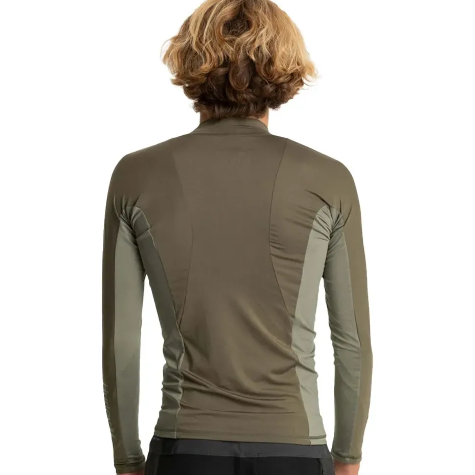Hurley Rash guard Manga Larga Chnnl Crssng Pddl Sries