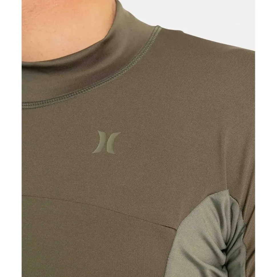Hurley Rash guard Manga Larga Chnnl Crssng Pddl Sries
