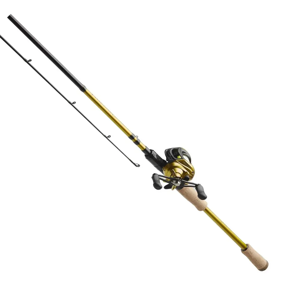 Kinetic Combo de baitcasting Hellcaster CL Trigger 201LH