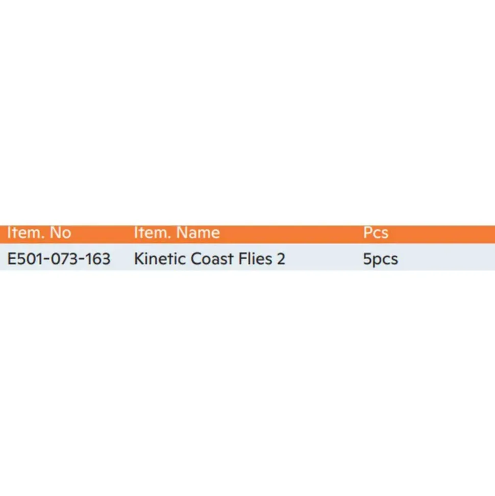 Kinetic Mosca Coast Flies 2