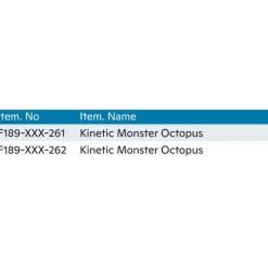 Kinetic Vinilo curricán Monster Octopus 160 mm
