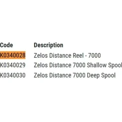 Korum Carrete de carpfishing Zelos Distance