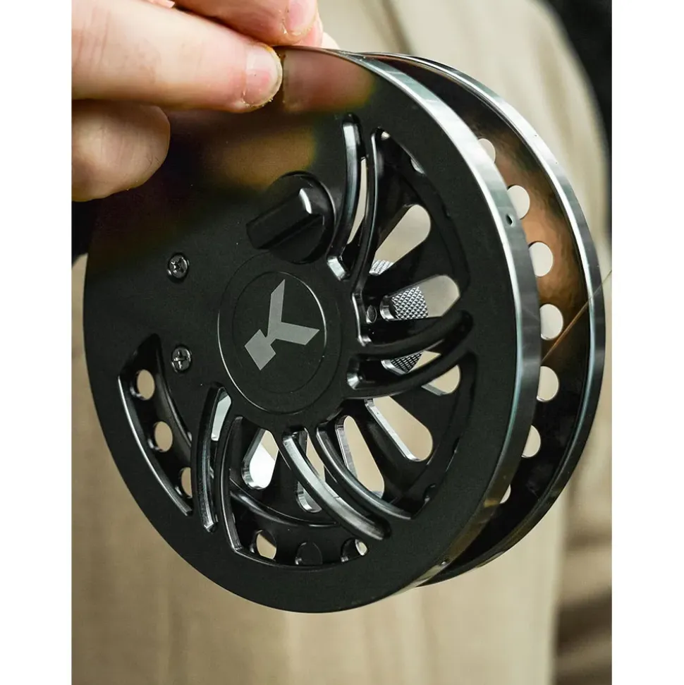 Korum Carrete mosca Glide JPX Centrepin 4.5´´ NMB