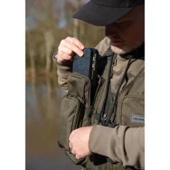 Korum Chaleco de pesca Glide Roving