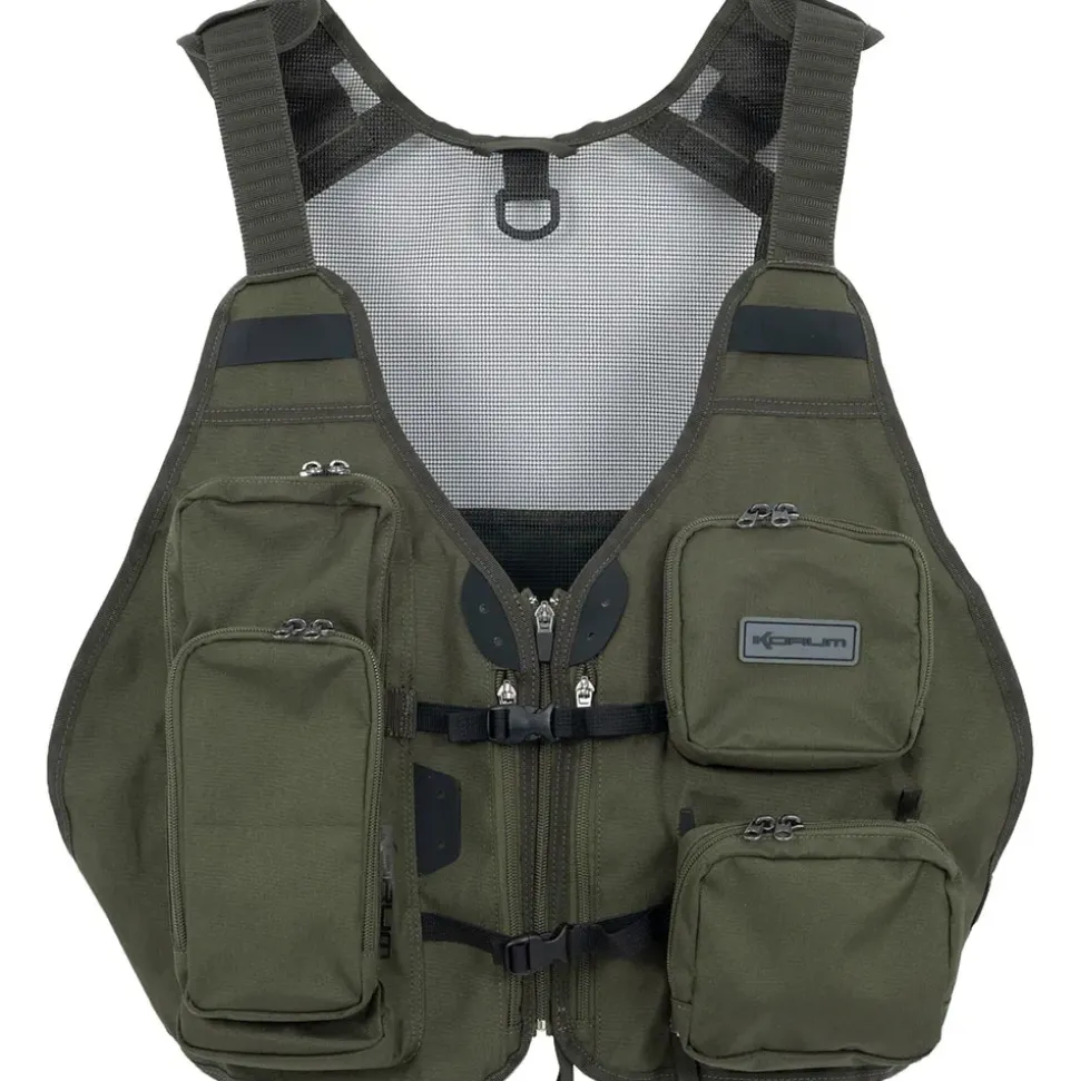 Korum Chaleco de pesca Glide Roving