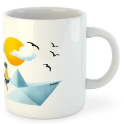 Kruskis Taza Paper Boat 325ml