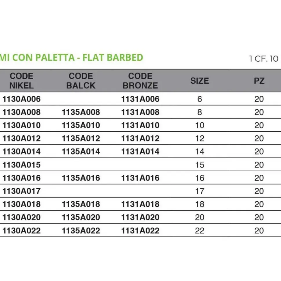 Maver Anzuelo para empatillar con muerte Katana 1130