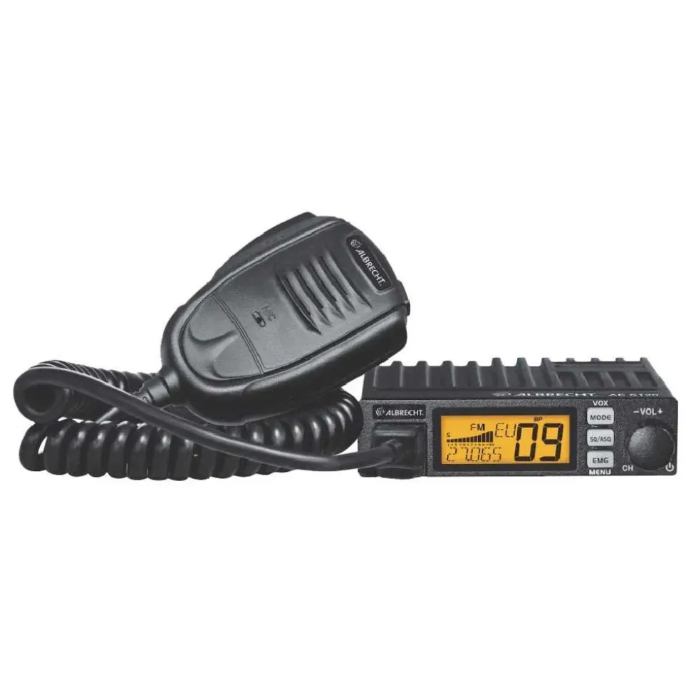 Midland Estación de radio Albrecht AE6120 VOX Mini-CB micro RJ-45