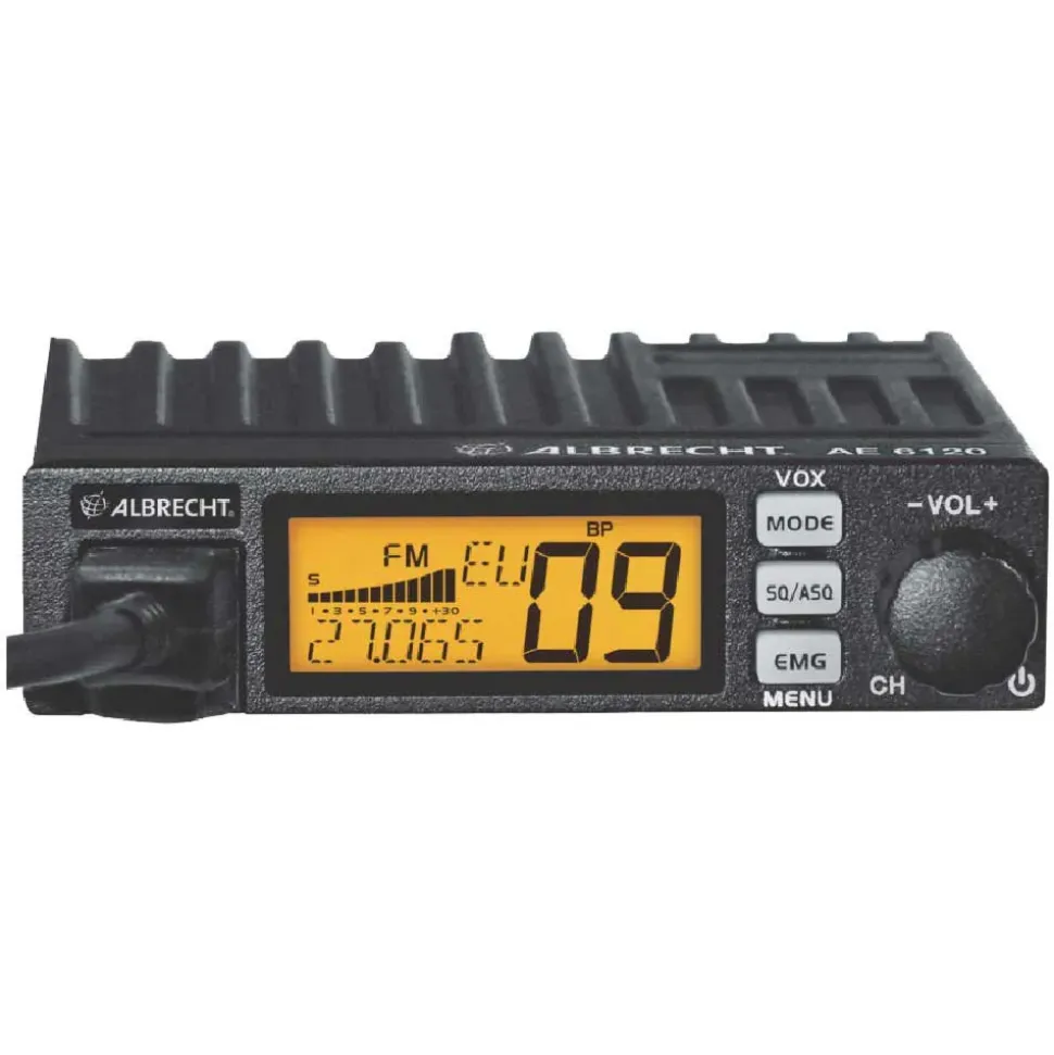 Midland Estación de radio Albrecht AE6120 VOX Mini-CB micro RJ-45