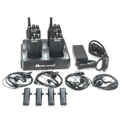 Midland Walkie-talkie BR02 PRO Z 4 unidades