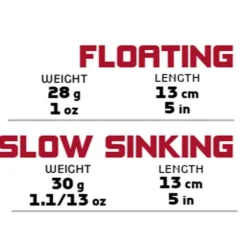 Molix Glidebait Slow Sinking 30g 130 mm