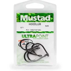 Mustad Anzuelo simple con ojal con muerte Ultrapoint Hoodlum Live Bait