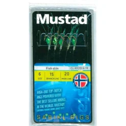 Mustad Bajo metralleta Fish Skin