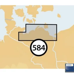 Navionics Carta náutica Navionics+ Small CF Fehmarn a Swinoujscie