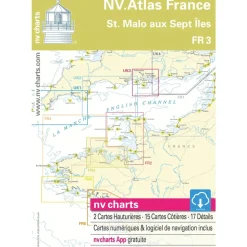 Nv Charts Cartas náuticas de Toulon a Menton