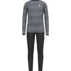 Odlo Conjunto de capa base de manga larga Active Warm Eco