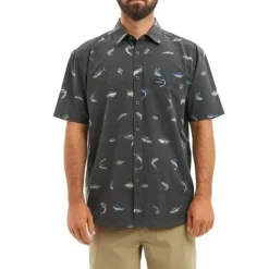 Pelagic Camisa de manga corta Dockside Stretch Woven