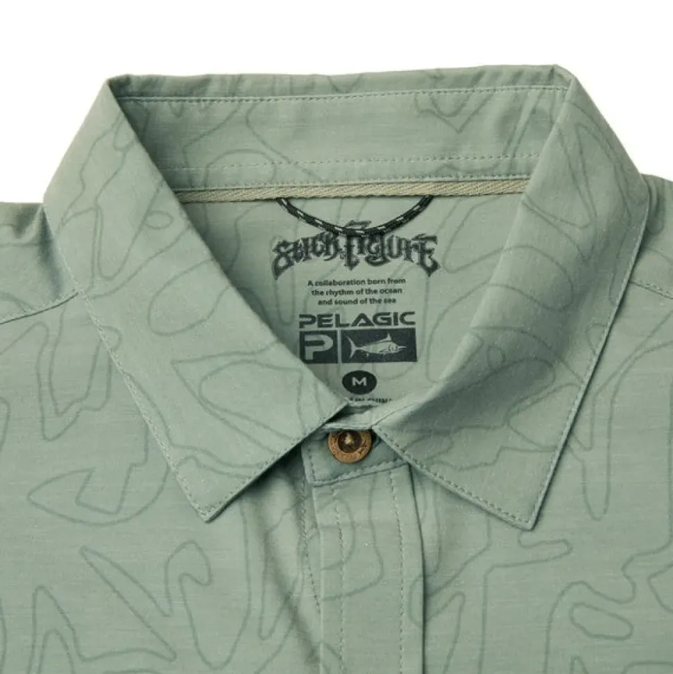Pelagic Camisa de manga corta Topshot