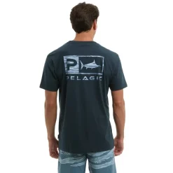 Pelagic Camiseta de manga corta Prem Wahoo Icon
