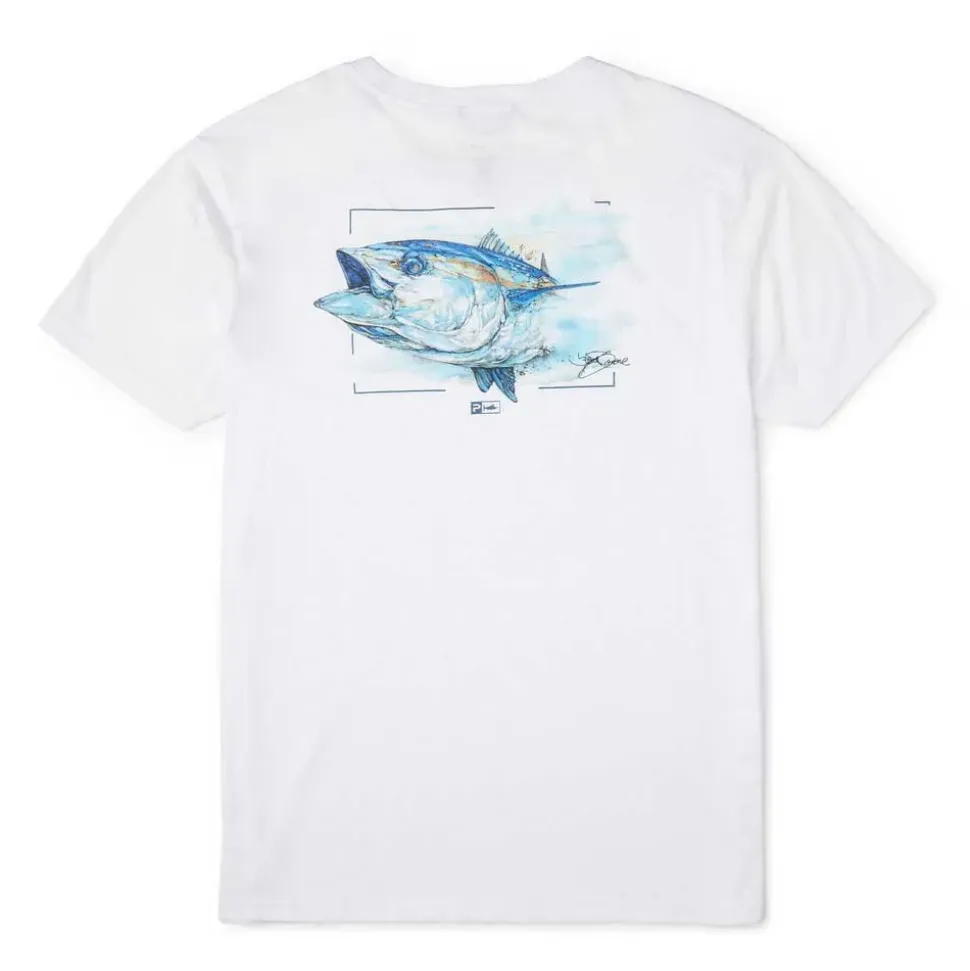 Pelagic Camiseta de manga corta Premium Goione Tuna