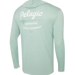 Pelagic Camiseta de manga larga con capucha UV Aquatek Rodney