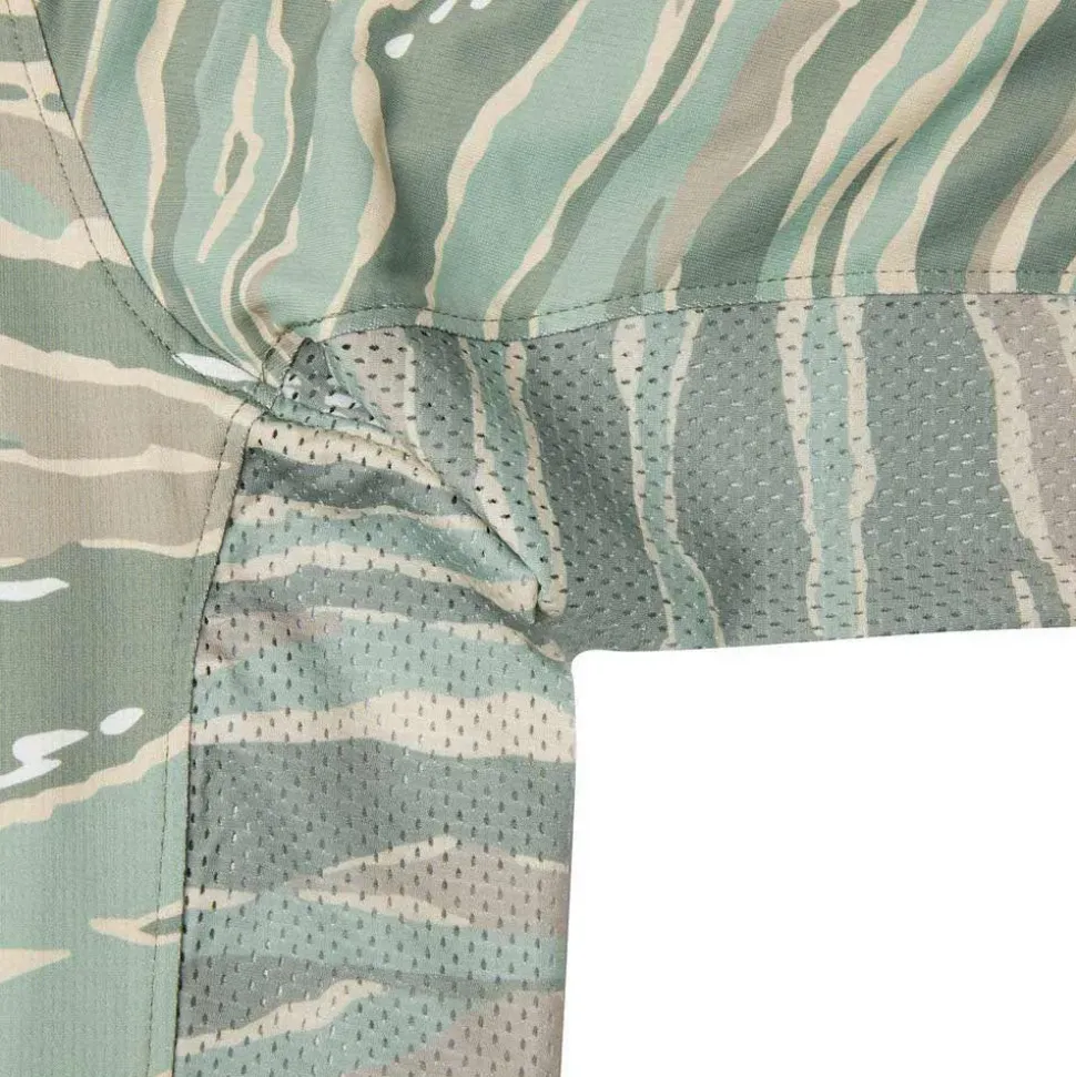 Pelagic Camiseta de manga larga con capucha UV Vaportek Wahoo Camo