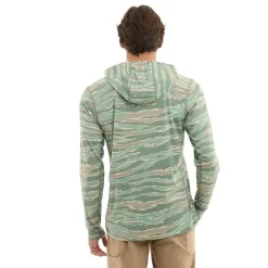 Pelagic Camiseta de manga larga con capucha UV Vaportek Wahoo Camo