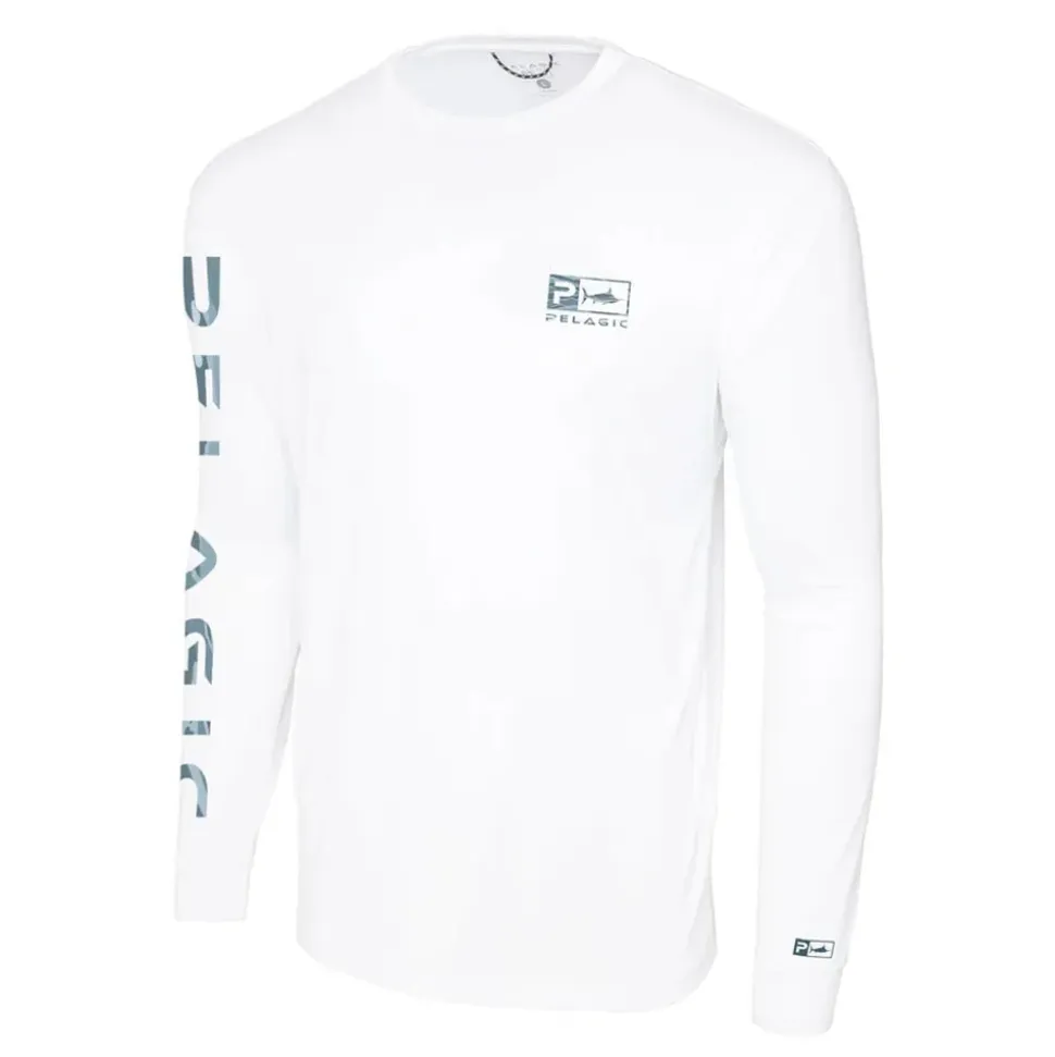 Pelagic Camiseta de manga larga con protección UV Aquatek Wahoo Icon