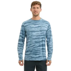 Pelagic Camiseta de manga larga con protección UV Vaportek Wahoo Camo