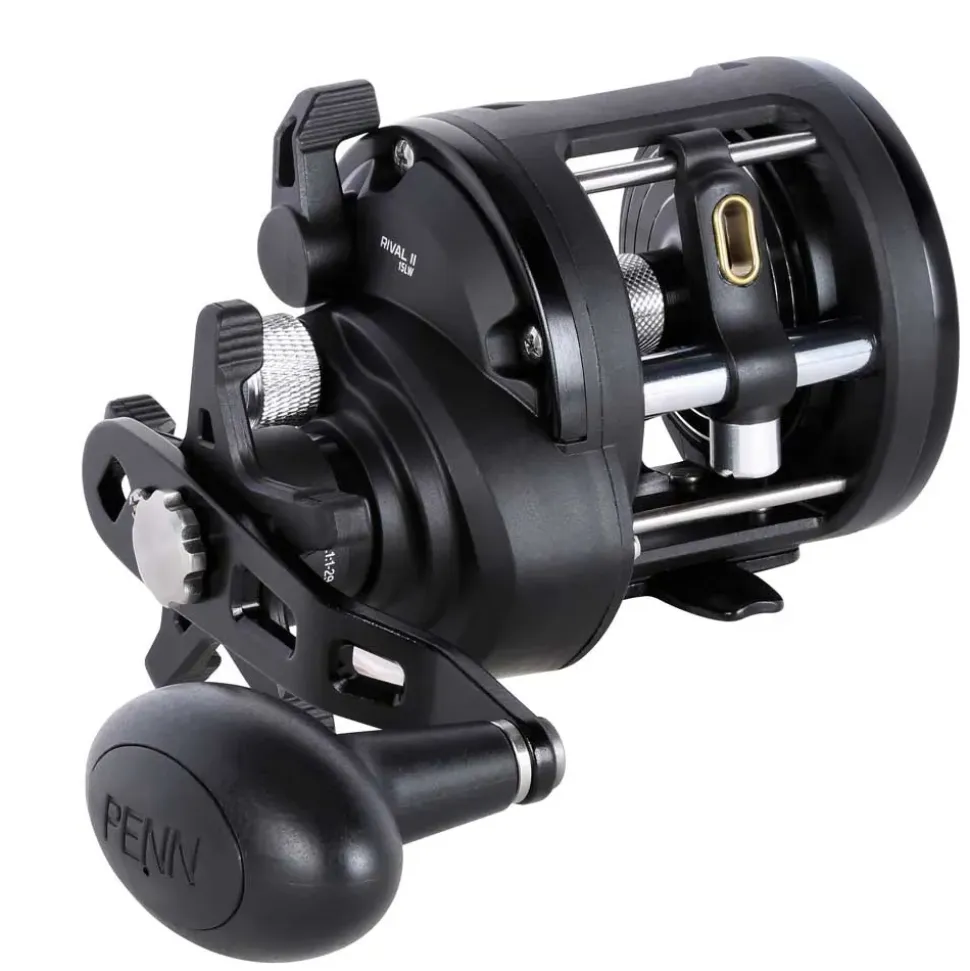 PENN Carrete de jigging Rival™ II Level Wind 15L